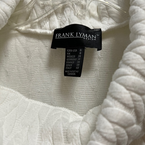 Frank Lyman, off white knit dress - Picture 3 of 6